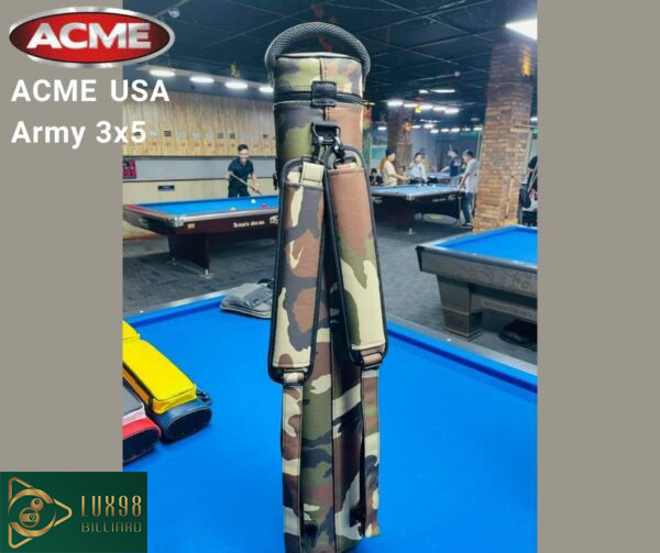 [Billiard Accessories] ACME Army cue bag with 3 roots and 5 tips