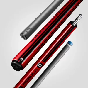 Nebula 2 Pool Cue - Crimson Red